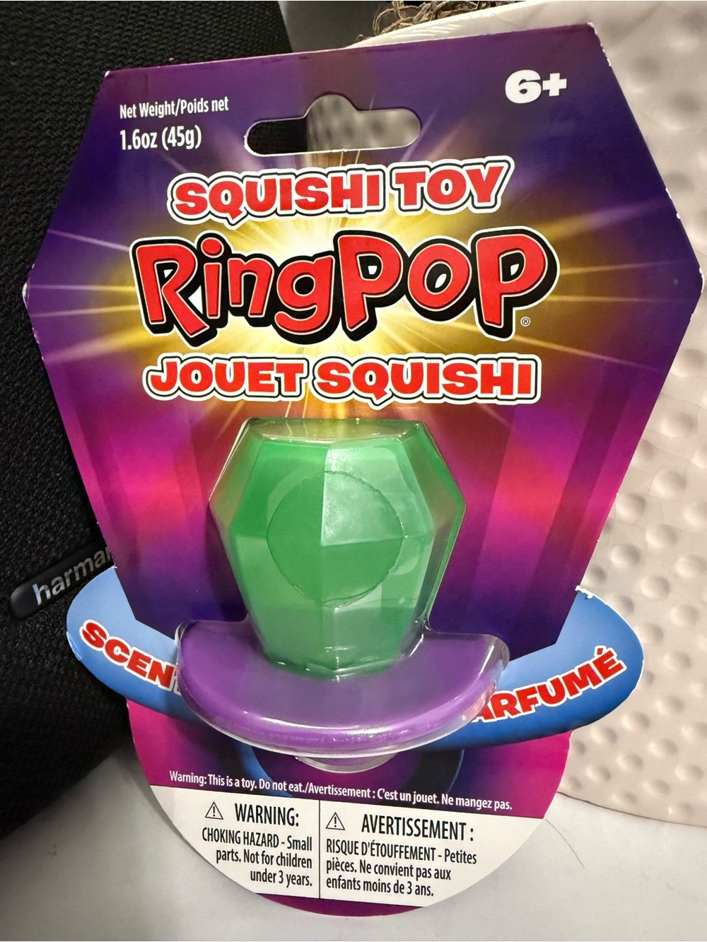 Ring Pop Squishi Toy - Green